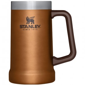 Stanley Adventure Big Grip Beer Stein | 24oz Mugs Maple | PGRXC-4701
