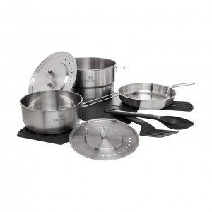 Stanley Adventure Even-Heat Camp Pro Camping Cook Set Stainless | WMCIV-6741