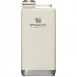 Stanley Adventure Pre-Party Hip Flask | 8 OZ Creme | RJLUX-2786
