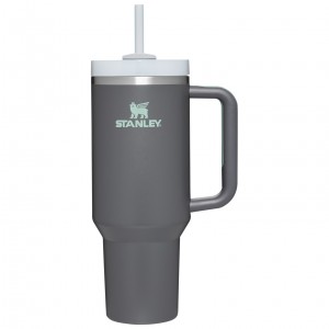 Stanley Adventure Quencher H2.0 Travel Tumbler | 40 oz Charcoal | LQOVB-6954