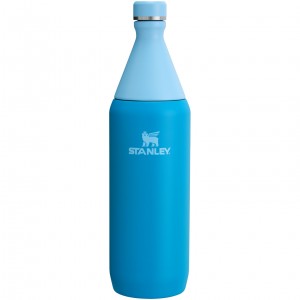 Stanley All Day Slim Bottle | 34 OZ Azur | YVPJH-1836