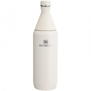 Stanley All Day Slim Bottle | 34 OZ Creme | HGRZM-0876