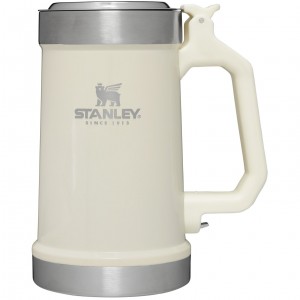 Stanley Classic Bottle Opener Beer Stein | 24OZ Mug Creme | PBVMD-9542