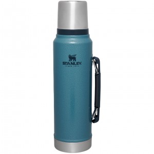 Stanley Classic Legendary Bottle Sale | 1.1 QT Hammertone Lake | YQIAM-3056