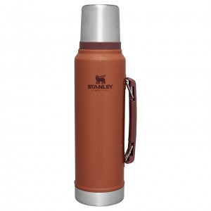 Stanley Classic Legendary Bottle Sale | 1.1 QT Hammertone Clay | DMNVL-5326