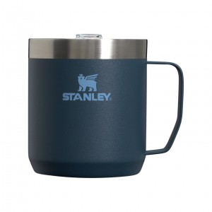 Stanley Classic Legendary Camp Mug | 12 OZ | Travel Tumbler Azul Marino | RHICK-5097