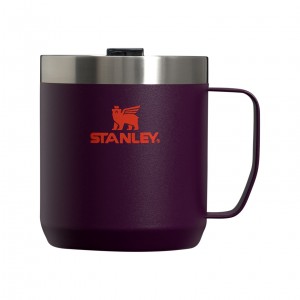 Stanley Classic Legendary Camp Mug | 12 OZ | Travel Tumbler Plum | AVZXD-1062