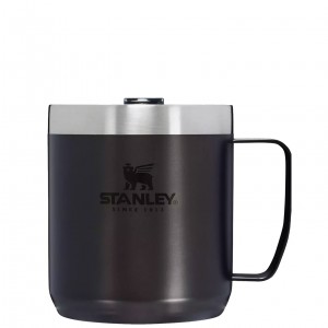 Stanley Classic Legendary Camp Mug | 12 OZ | Travel Tumbler Charcoal Glow | FWTIC-2863