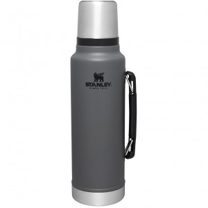 Stanley Classic Legendary Vacuum Insulated Bottle | 1.5 QT Charcoal | YMOSG-7305