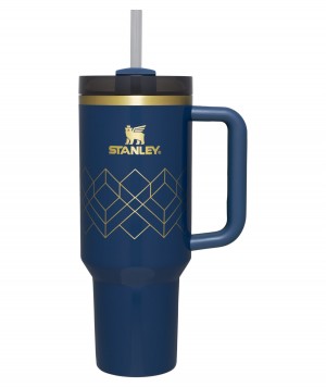 Stanley Deco Collection Quencher H2.0 FlowState™ Tumbler | 40 OZ Nightfall Gloss Deco | YHQOW-5712