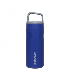Stanley IceFlow™ Bottle with Cap and Carry+ Lid | 16 OZ Lapis Glimmer | HLOUX-7301