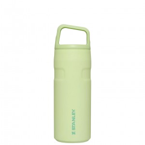 Stanley IceFlow™ Bottle with Cap and Carry+ Lid | 16 OZ Citron | CSBXJ-3295