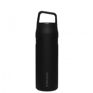 Stanley IceFlow™ Bottle with Cap and Carry+ Lid | 24 OZ Negros | UIWFJ-8019