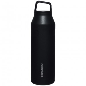 Stanley IceFlow™ Bottle with Cap and Carry+ Lid | 50 OZ Negros | TWVDE-4865
