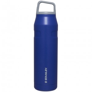 Stanley IceFlow™ Bottle with Cap and Carry+ Lid | 36 OZ Lapis Glimmer | HMEIA-0541
