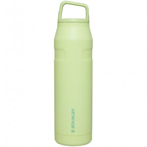 Stanley IceFlow™ Bottle with Cap and Carry+ Lid | 36 OZ Citron | LCKUX-6209