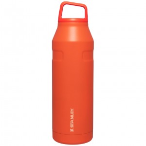 Stanley IceFlow™ Bottle with Cap and Carry+ Lid | 50 OZ Tigerlily | CFOKM-5140
