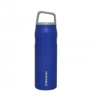 Stanley IceFlow™ Bottle with Cap and Carry+ Lid | 24 OZ Lapis Glimmer | QONCZ-9065