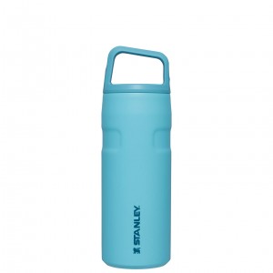 Stanley IceFlow™ Bottle with Cap and Carry+ Lid | 16 OZ Pool | IWBPN-5043