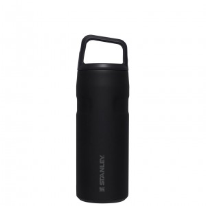Stanley IceFlow™ Bottle with Cap and Carry+ Lid | 16 OZ Negros | QVMUJ-6273