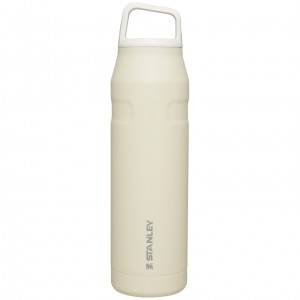Stanley IceFlow™ Bottle with Cap and Carry+ Lid | 36 OZ Creme | PFZLR-2376