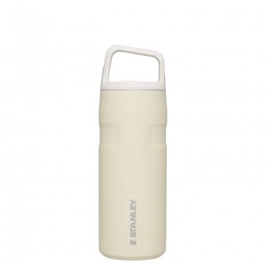 Stanley IceFlow™ Bottle with Cap and Carry+ Lid | 16 OZ Creme | QJPSW-4598