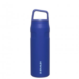 Stanley IceFlow™ Bottle with Cap and Carry+ Lid | 24 OZ Lapis | KLPNY-1945