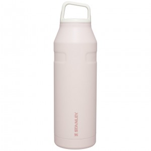 Stanley IceFlow™ Bottle with Cap and Carry+ Lid | 50 OZ Rosas | PXDGI-8160