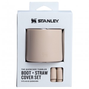 Stanley Stanley Quencher Boot and Straw Cover Set Sand | FAYEJ-5674