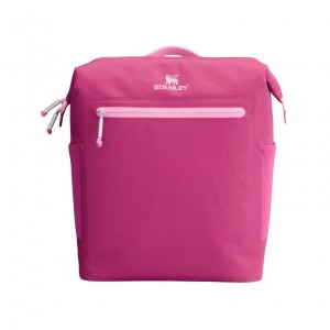 Stanley The All Day Madeleine Midi Cooler Backpack | 20 Can | 14.8 QT | 14.0 L Fucsia | DAEXB-7635