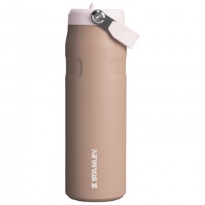 Stanley The Almond Rose IceFlow™ Bottle with Flip Straw Lid | 24 OZ Rosas | GSXKI-2560