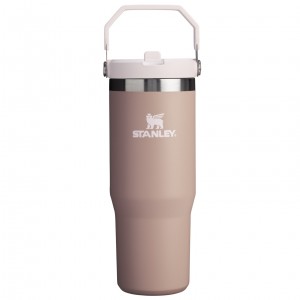 Stanley The Almond Rose IceFlow™ Flip Straw Tumbler | 30 OZ Rosas | WXCIO-4518