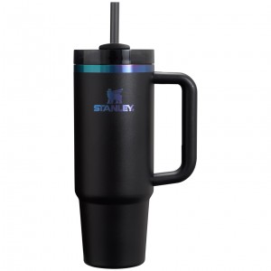 Stanley The Black Chroma Quencher H2.0 FlowState™ Tumbler | 30 OZ Negros | MGEZT-2135
