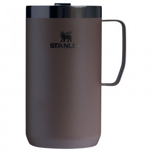 Stanley The Fall Refresh Stay Hot Camp Mug | 24 OZ - Stanley Create Espresso | LMOGA-5107