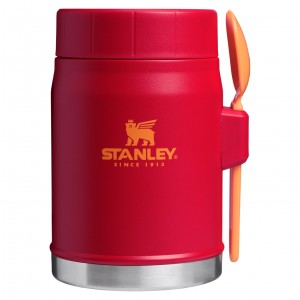 Stanley The Heat Wave Classic Legendary Food Jar + Spork | 14 OZ Chili | PDNKF-6329