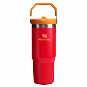 Stanley The Heat Wave IceFlow™ Flip Straw Tumbler | 30 OZ - Stanley Create Chili | WGQSL-5024