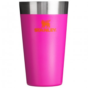 Stanley The Heat Wave Stay Chill Stacking Pint Glass | 16 OZ Vivid Violet | YLVSN-4853