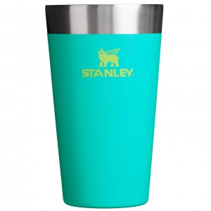 Stanley The Heat Wave Stay Chill Stacking Pint Glass | 16 OZ Tropical Teal | ASGQW-7214
