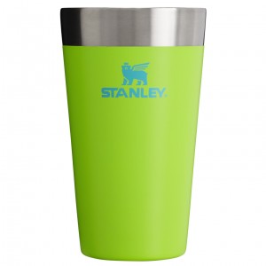 Stanley The Heat Wave Stay Chill Stacking Pint Glass | 16 OZ Bright Lime | RXTEK-0351