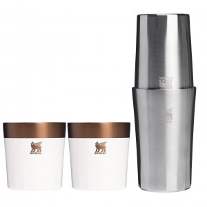 Stanley The Holiday Lifted Spirits Prismatic Craft Cocktail Set | 6 OZ& 12 OZ Gilded Marshmallow | YLRKV-2183