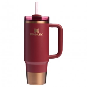 Stanley The Holiday Quencher H2.O FlowState™ Tumbler | 30 OZ Gilded Pomegranate | TMOPY-4598
