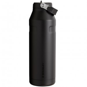 Stanley The IceFlow™ Bottle with Flip Straw Lid | 50 oz Negros | VEUPG-5237