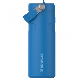 Stanley The IceFlow™ Bottle with Flip Straw Lid | 16 oz Azur | SCRWA-9056