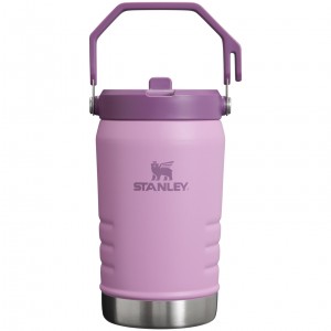 Stanley The IceFlow Flip Straw Jug | 40 OZ | Insulated Water Jug Lilac | GHRIP-0563