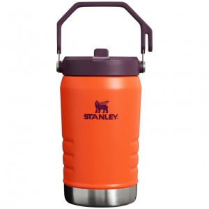 Stanley The IceFlow Flip Straw Jug | 40 OZ | Insulated Water Jug Tigerlily Plum | TSPND-4160