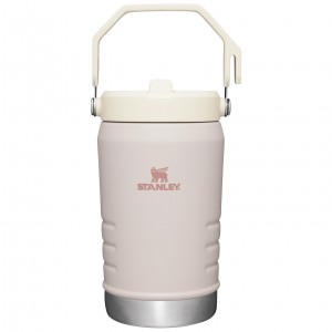 Stanley The IceFlow Flip Straw Jug | 40 OZ | Insulated Water Jug Rosas | ZGUID-7102