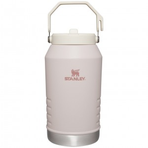 Stanley The IceFlow Flip Straw Jug | 96 OZ | Insulated Water Jug Rosas | OASMI-1253