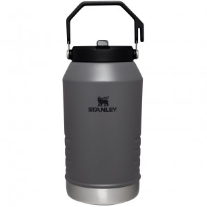 Stanley The IceFlow Flip Straw Jug | 96 OZ | Insulated Water Jug Charcoal | NFLBG-4013
