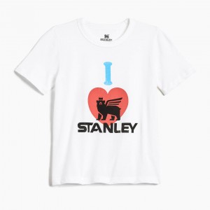 Stanley The Kids Heart Tee Blancos | HVLJP-5173