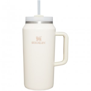 Stanley The Quencher H2.0 FlowState™ Tumbler | 64 OZ Creme | SPOMN-3720